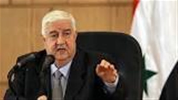 وزير الخارجية السوري