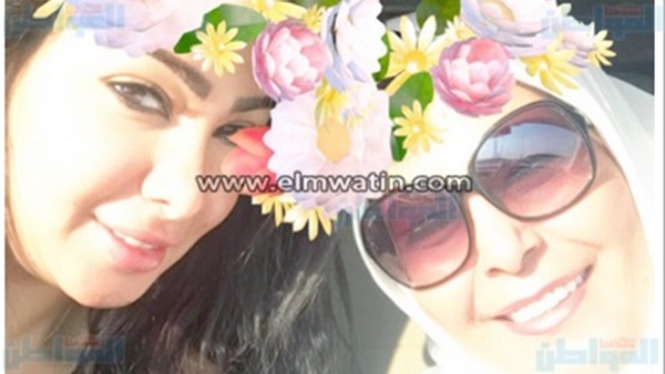ميريهان حسين بصحبة