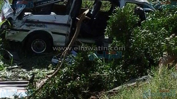 السيارة بعد الحادث