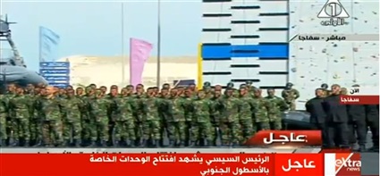 السيسي يشهد عددا