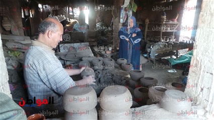 صور| الفواخر.. حرفة