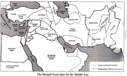 خريطة برنارد لويس