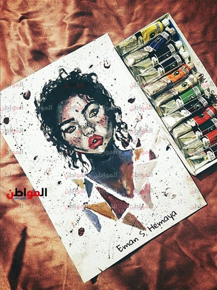 لوحة مرسومة 