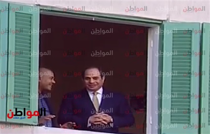 صور.. السيسي يلبي