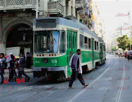 صور | ترام الإسكندرية..